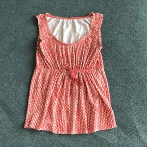 Liz claborne top in faded red color